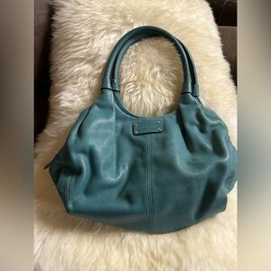 Kate Spade  Teal Leather Handbag